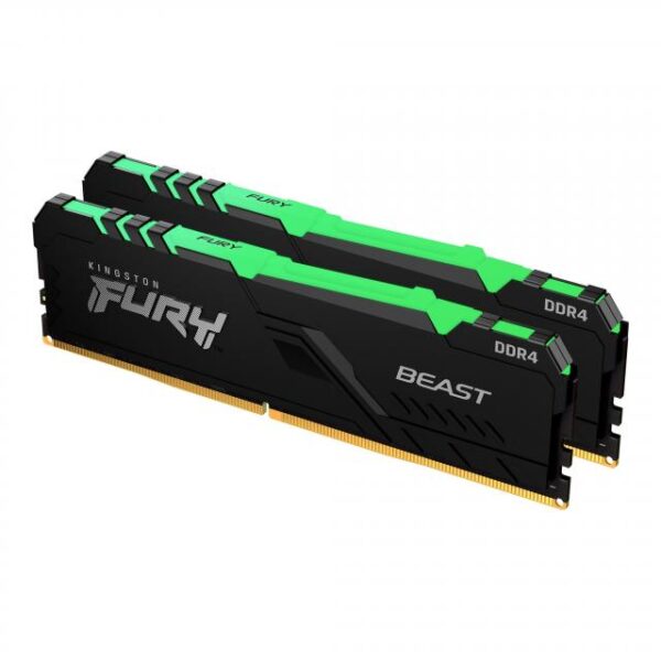 Kingston FURY Beast RGB 16GB (2x8GB) 3200MHz DDR4 CL16